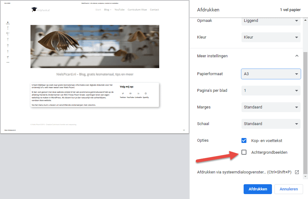 webpagina opslaan als pfd - instellingen stap 14 webpagina opslaan als pfd - instellingen stap 14